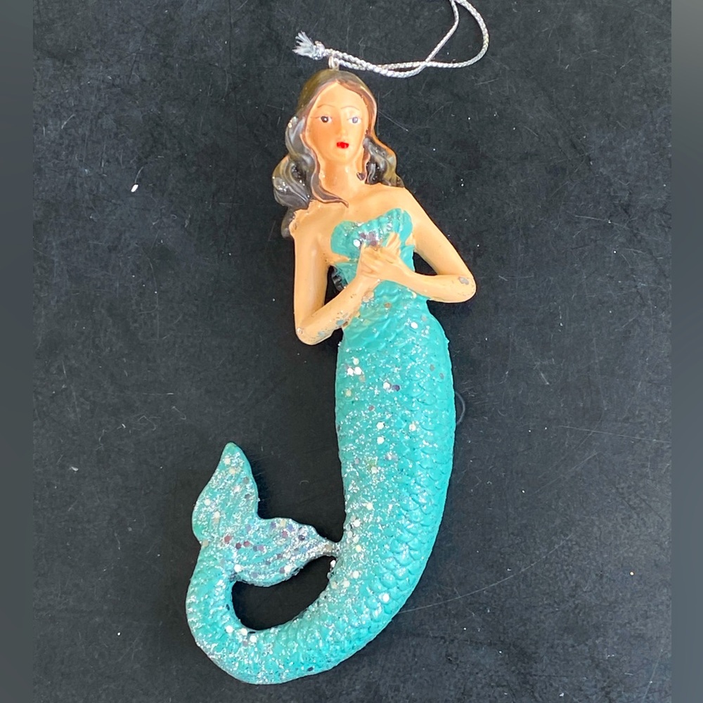 Ganz Mermaids Christmas Ornament Glitter 
Seasonal Decor